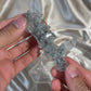 Deep Blue Chalcedony with Apophyllite H