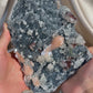 Large Navy Blue Chalcedony with Apophyllite C