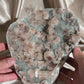 Red Apophyllite on Chalcedony