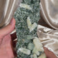 ‘Lemon Blossom’ Green Apophyllite with Yellow Stilbite C