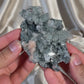 Deep Blue Chalcedony with Apophyllite F