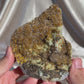Micro Calcite on Green Chalcedony E