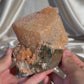 Stellerite Coated Calcite