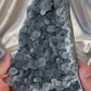 “Frosted pocket” Black chalcedony E