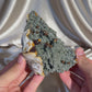 ‘Toadstool Pocket’ Gyrolite on Green Chalcedony B