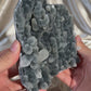“Frosted pocket” Black Chalcedony M