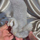 Calcite Stalactite Coated in Quartz