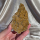 Micro Calcite on Green Chalcedony C