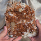 ‘Sun Kissed’ Apophyllite over Hematite E