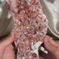 ‘Strawberry Swirl’ Hematite Apophyllite L