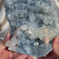 Blue Chalcedony with Apophyllite H