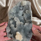 ‘Midnight Mist’ Chalcedony with Calcite