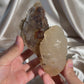 Calcite with Amethyst F