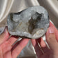 Calcite and Botryoidal Flourite on Quartz