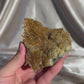 Micro Calcite on Green Chalcedony D