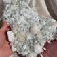 “Sage bloom” Apophyllite and Gryolite A