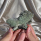 ‘Fairy Moss’ Green Coated Calcite H