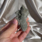 ‘Fairy Moss’ Green Coated Calcite B