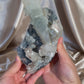 Blue Chalcedony with Calcite E